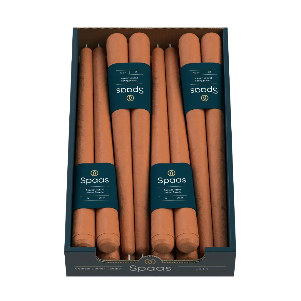 Conische Dinerkaars Kaars Oranje - 0633259.802_8.webp