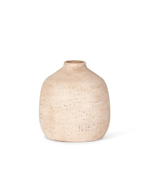 Vaas Rough Terracotta S