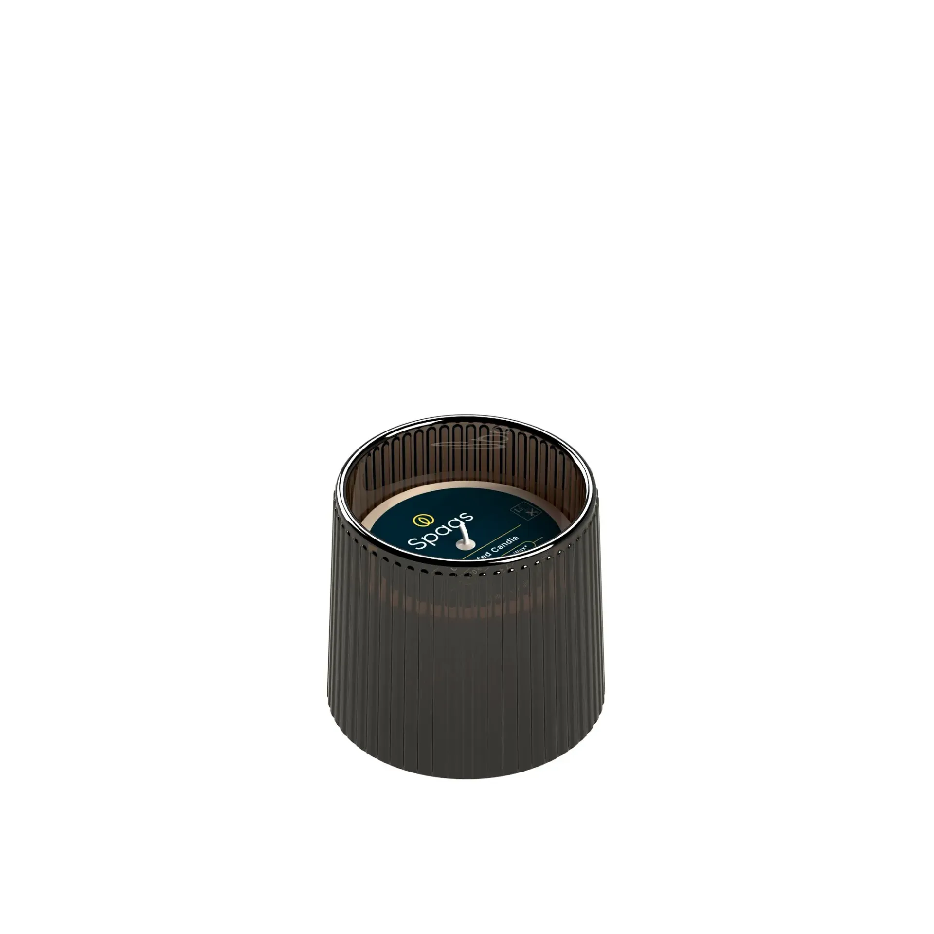 [SPA-0585072.001] Festive Pop Kaars Velour Bruin