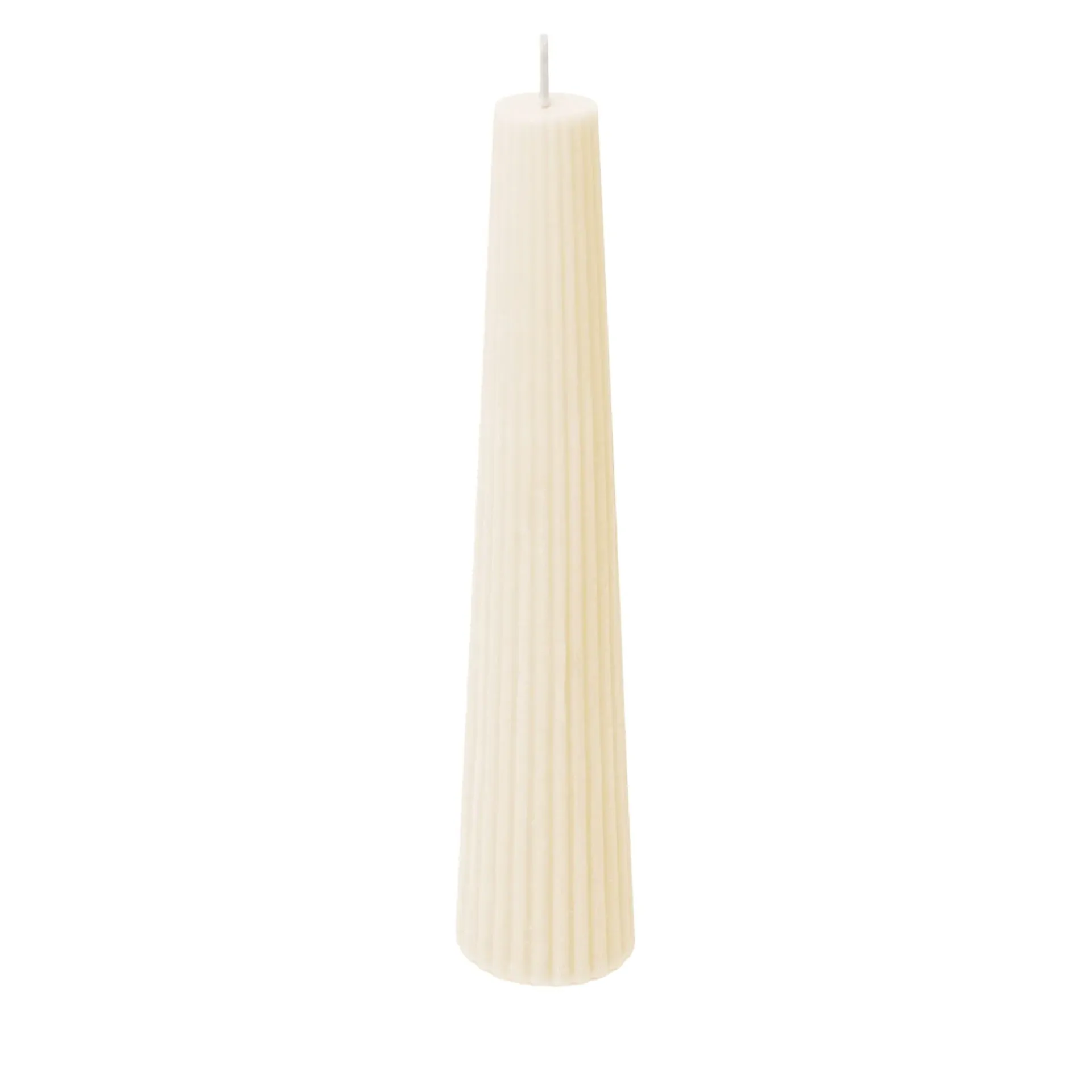 [SPA-0633258.009] Obelisk Cilinderkaars Ivoor