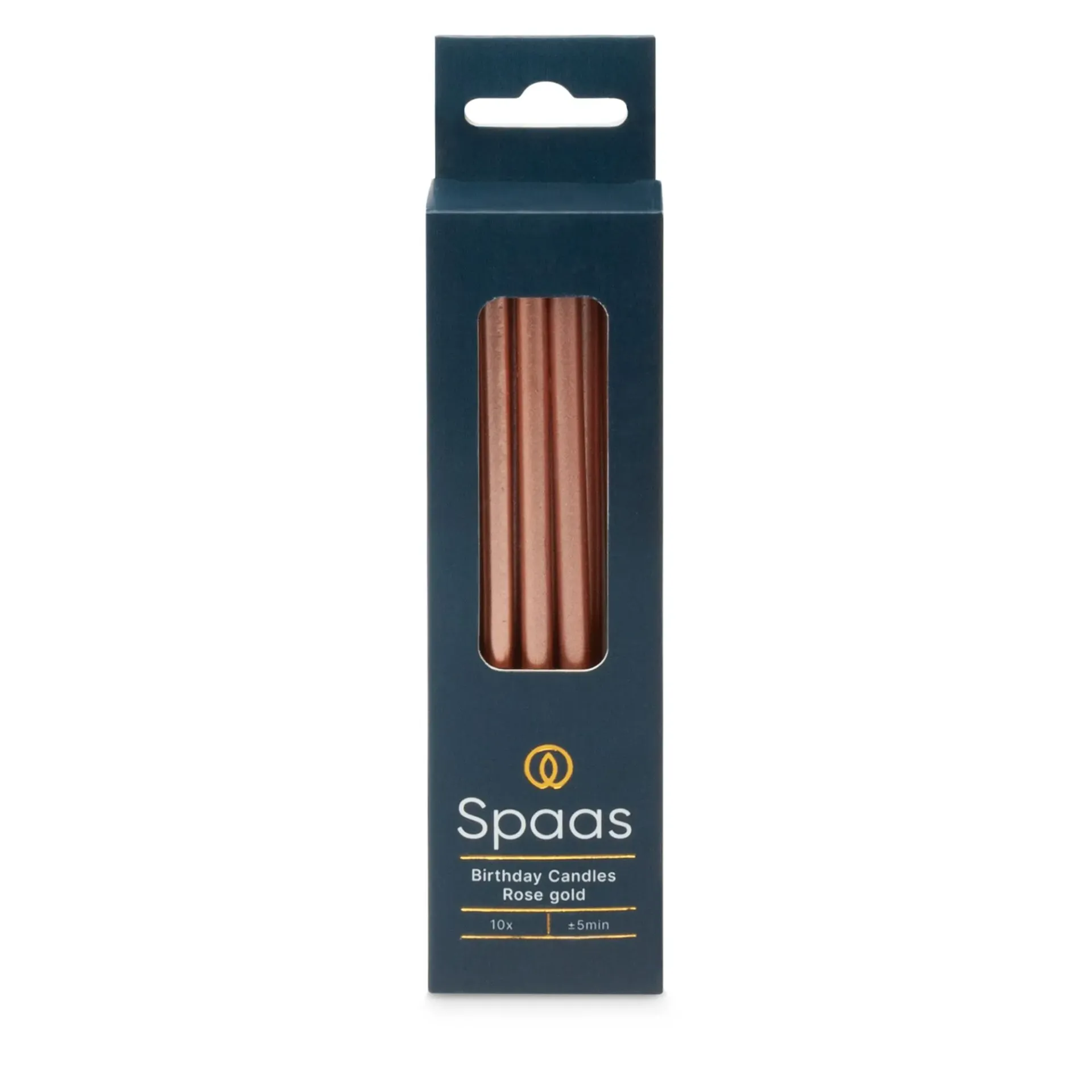 Verjaardagskaars Rosé Gold