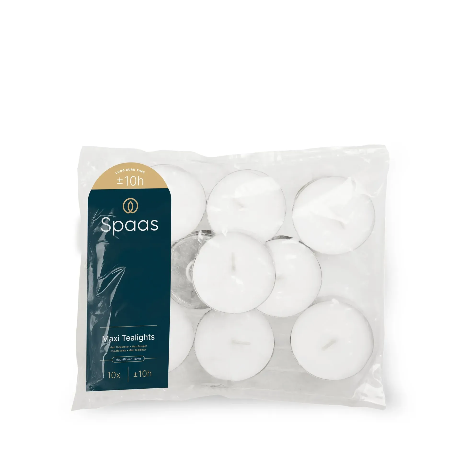 Theelichten Maxi Zak 10st