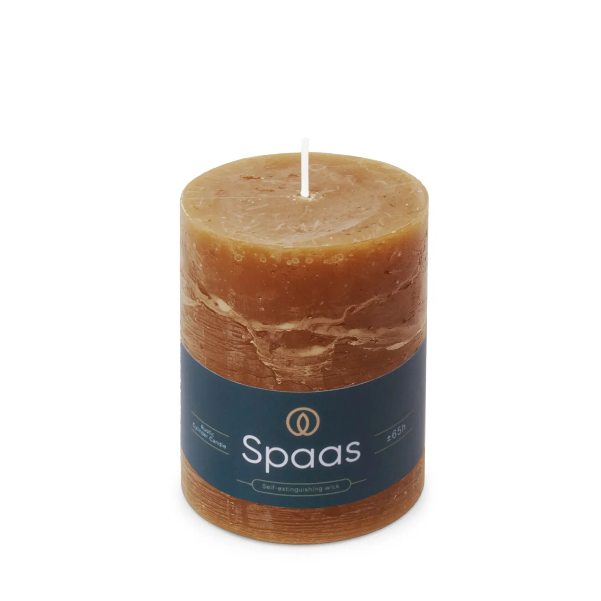 Rustieke Cilinderkaars Cognac L